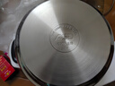 爱仕达（ASD）汤锅 304不锈钢蒸汤锅 炖煮锅加厚复底奶锅 24CM燃气电磁炉通用B1 实拍图