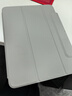 亿色适用iPad Air7/6/5/4保护套2025/24壳11英寸新M3保护壳10.9苹果平板电脑可拆分旋转全包防摔支架灰 实拍图