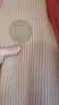 ELLE KIDS童装 90%白鸭绒羽绒服女童冬季复古休闲针织拼接外套 卡其色 160 (S) 实拍图