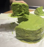 鲜京采【爆款】抹茶千层蛋糕400g动物奶油 冰淇淋蛋糕零食糕点中秋聚会 实拍图