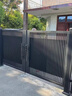 豪威迎铝合金别墅双开门农乡村自建房户外院子铁门铝艺庭院大门对开铁艺 款式1（镀锌铁） 实拍图
