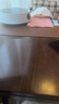法莎蒂阳台小桌椅三件套实木一桌二椅创意休闲喝茶桌椅组合小户型 【带编织款】胡桃色（一桌两椅，整装发货） 实拍图