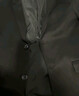罗蒙（ROMON）西服男士秋冬季毛呢西装男商务休闲上衣服外套男装 黑色 2XL 实拍图