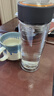 天喜（TIANXI） 水杯玻璃杯大容量杯子家用便携男女办公泡茶杯随手茶水分离杯 黑色520ml+杯刷 实拍图