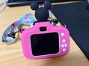 迪士尼儿童相机数码照相机学生小型相机拍照旅游专用手持便携双摄男女孩生日新年礼盒礼物 米妮 实拍图