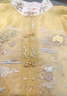 重回汉唐溶溶月竖领对襟袄马面裙套装原创明制汉服女款秋冬款 浅黄色竖领对襟袄/预售 付款45天 XL 实拍图