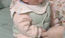 童泰（TONGTAI）婴儿马甲秋冬季纯棉夹棉儿童衣服男童女童外出上衣坎肩马夹 绿色 80 实拍图