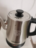 金灶（KAMJOVE） 茶艺专用泡茶烧水壶优雅长嘴电热水壶随手泡开水壶自动断电热水壶煮水壶家用1L 1L T-93（不锈钢色） 实拍图