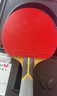 蝴蝶(Butterfly)波尔明星礼盒礼品拍横拍升级款高弹碳素纤维乒乓球拍 实拍图