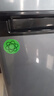 志高（CHIGO）小冰箱迷你小型家用冷藏冷冻两用宿舍出租房用双门办公室电冰箱节能省电 【一级能效】98L灰色【三天约一度电】 实拍图