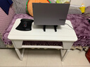 SOFS折叠书桌学习桌折叠电脑桌单人组合可移动写字办公桌子卧室折叠桌 【单桌】升降款80cm白色 实拍图