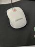 联想（Lenovo） 无线蓝牙双模充电鼠标 蓝牙5.0/3.0 便携办公鼠标人体工学设计 Howard樱花白充电版 实拍图