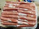 东来顺 内蒙古羔羊原切肉卷净重1.8斤 火锅羊肉片 清真中华老字号 实拍图