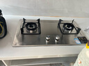 康佳（KONKA）燃气灶煤气灶双灶具家用 5.0kW大火力内铜火盖嵌入式台式 防爆不锈钢灶台 JZY-G420Y（液化气） 实拍图