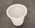 法欧诺牛筋大水桶塑料桶加厚大容量家用带盖圆桶储水桶酿酒发酵桶叉车桶 50L白色不带盖 实拍图