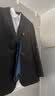 罗蒙西服套装男士修身职业正装西装套装商务伴郎服新郎服结婚礼服男装 实拍图