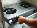 美的（Midea）家用台式燃气灶双灶5.2KW大火力灶具天然气灶煤气灶双灶炉具猛火灶炉灶 台式免开孔安装 JZT-TX3 实拍图