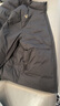 霞湖世家【拒水白鹅绒服】匈牙利拒水90绒子时尚立领羽绒服345A L 黑色 实拍图
