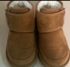 天美意（TEENMIX）童鞋儿童雪地靴2024冬季新款加绒大棉靴女童炸街中大童短筒靴子 卡其色 37 实拍图