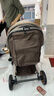 奔昂 婴儿推车可坐可躺轻便避震宝宝折叠婴儿车双向BB童车手推车 升级深卡其+一键单手收+可坐躺+双向推行+四轮高配 实拍图