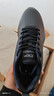 特步运动鞋男鞋跑鞋冬季皮面防水轻便减震健身休闲慢跑步鞋子男黑色 实拍图