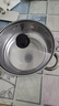汤锅不锈钢上蒸下煮蒸包子煮面条锅电磁炉燃气灶通用火锅煮锅锅具 加厚 不锈钢本色 22cm 实拍图