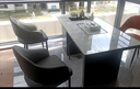 亿品天城轻奢简约现代岩板茶桌椅组合阳台烧水壶一体办公室石板小茶台茶几 1.4米单桌+3太空椅 【材质升级+包送货+包安装】 实拍图