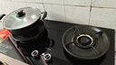 美的（Midea）燃气灶液化气 双灶具 5.0kW猛火灶 家用防干烧 烟灶联动 可调底壳 Q518S-A 实拍图