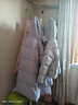 波司登（BOSIDENG）25新款羽绒服女款中长款90绒商场同款可脱卸帽面包服B250246064DS 浅瓷紫|6338 卡码拍大 M 165/88A 体重约110-120斤 实拍图