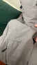 京东京造羽绒服男短款男士连帽滑雪服派克服外套男新衣送礼 灰色 3XL 实拍图