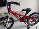 优贝（RoyalBaby）儿童自行车5-9岁男女学生通勤镁合金单车月亮系列 宇航员18寸红色 实拍图