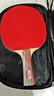双鱼乒乓球拍横拍双拍对拍套装5D五星兵乓球拍娱乐训练球拍2只装赠6球 实拍图