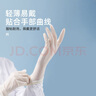 海氏海诺医用检查手套PVC100只 医疗外科家用手术护理洗碗薄膜透明加厚M码 实拍图