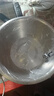 宇太（YUTAI）304不锈钢盆家用打蛋凉拌和面烘焙盆加深汤盆厨房洗菜盆 WDG28 实拍图