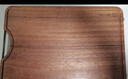双枪乌金檀木整木菜板 百年龄砧板家用切菜案板抗菌实木菜板45*30*2.5 实拍图