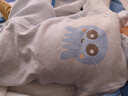 舒贝怡婴儿衣服春秋季新生儿连体衣女宝宝爬服睡衣男小童春季外出服 海洋偏开-蓝色 66cm (3-6个月) 实拍图