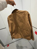 马登工装底特律猎装夹克男美式复古J001巴恩风翻领谷仓外套秋季新款 卡其色 【美拉德穿搭/星级穿越同款/防风外套】 L 实拍图