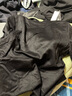劲霸男装【100%绵羊毛】纯色商务翻领毛呢大衣男|BFWG3313 黑色 2XL 实拍图