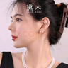黛米极简系列5-6mm无核淡水珍珠耳钉S925银新年礼物送女友老婆 实拍图