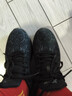特步男鞋跑步鞋新款冬季厚底旅游透气轻便皮网面休闲运动鞋慢跑鞋子男 黑色-(飞织) 43 实拍图
