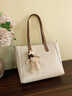 viney牛皮包包女包大容量托特包轻奢斜挎单肩包生日元旦礼物送女生女友 实拍图