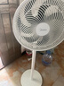 美的（Midea）电风扇家用7叶落地扇摇头电风扇循卧室宿舍轻音风扇台式桌面小型风扇台地两用升级款 白色丨7叶台地两用 实拍图
