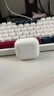 Apple/苹果 AirPods 4(支持主动降噪)搭配无线充电盒(USB-C) 个性定制版 实拍图