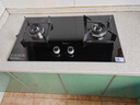 美的（Midea）燃气灶双灶家用5.0KW大火力黑晶宽面板台嵌两用双灶液化气灶Q330 实拍图
