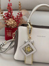 CALEKLNTOE正品奢侈包包女包2026新款女士斜挎手提包新年送老婆女友情人礼物 CK白色2026时尚新款｜礼盒礼袋【京东/顺丰次日达】 实拍图