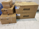 西蒙（SIMON）开关插座面板 M3系列雅白色 86型家用墙壁暗装电源插座 四开单控开关 实拍图