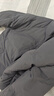 马登工装美式休闲90白鸭绒羽绒服男户外防风外套冬季男士保暖面包服 浅灰色 【立领羽绒服短款/加厚防寒服/男款羽绒服】 M 实拍图