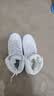 361°运动鞋女秋冬季高帮保暖加绒增高小白休闲板鞋子女682146606A-1 实拍图