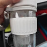 乐扣乐扣（LOCK&LOCK）元贝磁弹杯玻璃杯磁吸茶水分离杯子男女户外便携550ml白色 实拍图