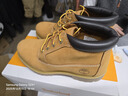 卡特（CAT）卡特经典大黄靴马丁靴男士牛皮钢头防撞固特异耐磨高帮鞋P89162 黄色 41 实拍图